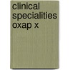 Clinical Specialities Oxap X door Luci Etheridge