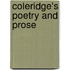 Coleridge's Poetry And Prose