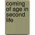 Coming Of Age In Second Life