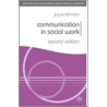 Communication in Social Work by Joyce Lishman