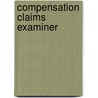 Compensation Claims Examiner door National Learning Corporation