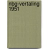 NBG-vertaling 1951 door Onbekend