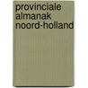 Provinciale Almanak Noord-Holland