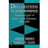 Declarations of Independence door Nancy St Clair