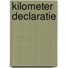 Kilometer declaratie