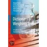 Dictionary of Weighing Terms by Roland Nater