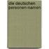Die Deutschen Personen-Namen