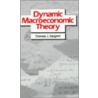 Dynamic Macroeconomic Theory by Tj Sargent