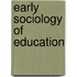 Early Sociology of Education