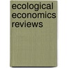 Ecological Economics Reviews door Karin E. Limburg
