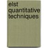 Elst Quantitative Techniques
