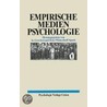 Empirische Medienpsychologie door Jo Groebel