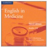 English In Medicine Audio Cd by Eric H. Glendinning