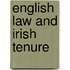 English Law And Irish Tenure