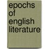 Epochs Of English Literature