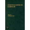 Essential Papers on Kabbalah door Onbekend