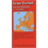 Europe Overland Planning Map door Onbekend
