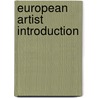 European Artist Introduction door Books Llc