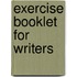Exercise Booklet For Writers