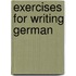 Exercises For Writing German