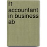 F1 Accountant In Business Ab door Onbekend