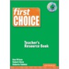 First Choice Trb W/cd-rom Pk door Robert Diem