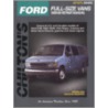 Ford Full-Size Vans, 1989-96 door Chilton Publishing