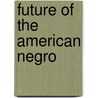 Future of the American Negro by Booker T. Washington
