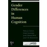 Gender Diff Humn Cogn Cpts P door Robert D. Richardson