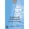 Genitives In Early English C door Cynthia L. Allen