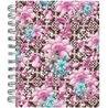 Memo bloemen roze / bruin