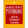 Graduate Study in Psychology door Apa