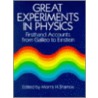 Great Experiments In Physics door Morris H. Shamos
