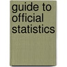 Guide To Official Statistics door The Office for National Statistics