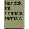 Handbk Int Financial Terms C by Peter Moles