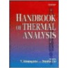 Handbook Of Thermal Analysis door Tatsuko Hatakeyama