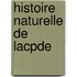 Histoire Naturelle de Lacpde