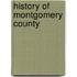 History Of Montgomery County