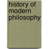 History of Modern Philosophy door Alfred William Benn