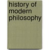 History of Modern Philosophy door Harald Høffding