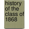 History of the Class of 1868 door Laboratory Yale University