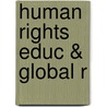 Human Rights Educ & Global R door James Lynch