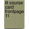 Ilt Course Card Frontpage 11 by Axzo Press
