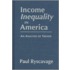 Income Inequality In America