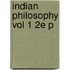 Indian Philosophy Vol 1 2e P