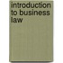 Introduction To Business Law