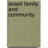 Israeli Family and Community door Tel Aviv University Women and Gender Studies Program