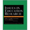 Issues in Education Research by Holly C. Shulman