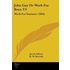 John Gay Or Work For Boys V3
