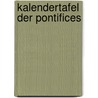 Kalendertafel Der Pontifices door Otto Seeck